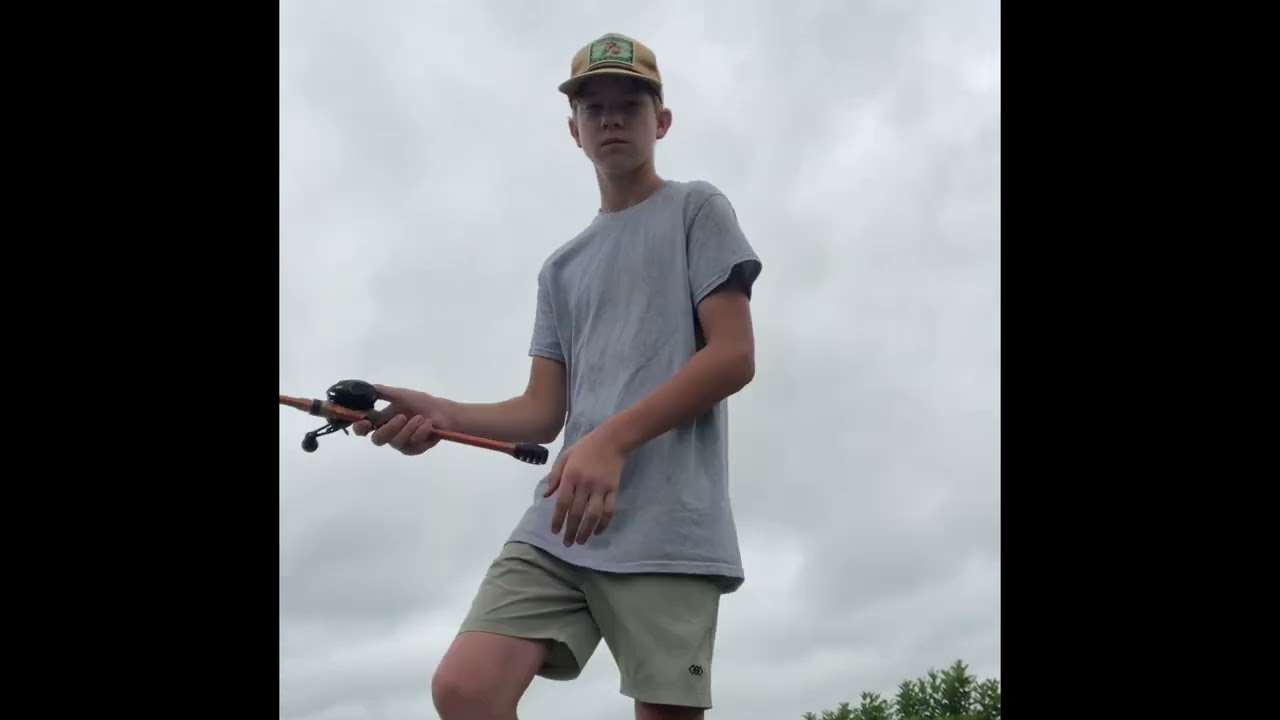 Pond bass fishing