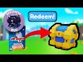 Redeeming EXCLUSIVE DLC to get the Huge Chest Mimic in Pet Simulator X!