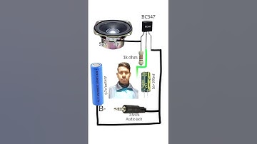 Amplifier using bc547 transistor  #amplifier #transistor#dc #electronics #bc547