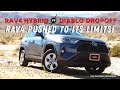 We Take the 2021 Toyota Rav4 Hybrid to the Limit down DIABLO DROP OFF!