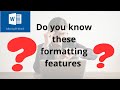 Format your word docs fast with these time saving tips