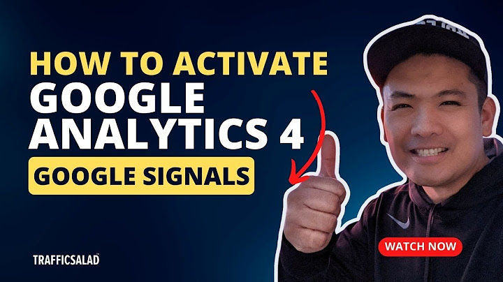 Google signals ด ข อม ลเพ มเต ม