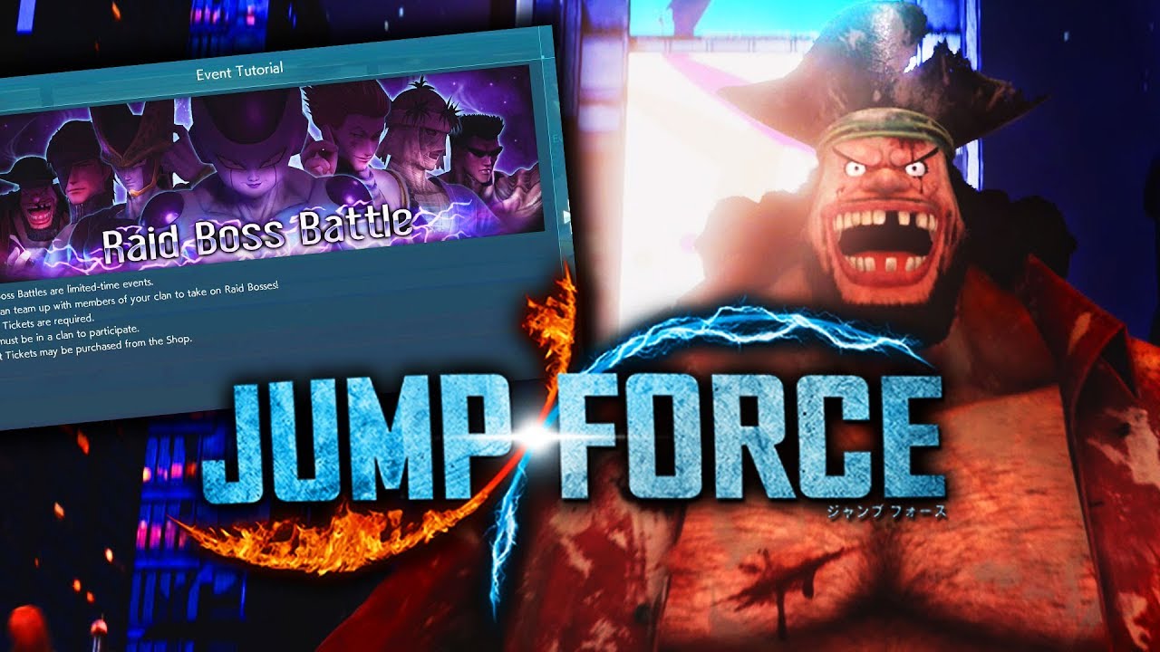 NEW JUMP FORCE RAID BOSS BATTLES ARE HERE!