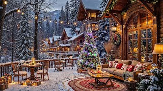 Download Lagu Enjoy the Winter Atmosphere with Soft Jazz Music - Cozy Coffee Ambience \u0026 Snow Fall for Relaxing MP3