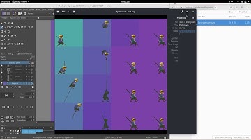 krita plugin: spritesheetExporter demo - long
