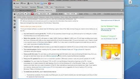 Microsoft Releases Windows 7 RC1