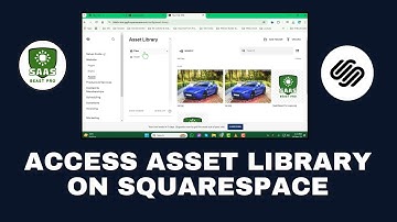How to Access Asset Library On Squarespace