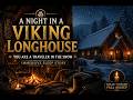 A Night in a Viking Longhouse | You Are a Traveler in the Snow | Immersive Sleep Story