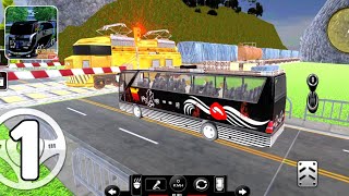 Euro Bus Simulator 2021 Best Bus Driving - Pick & Drop Level 1 Part 1 (Android GamePlay Walkthrough) screenshot 5