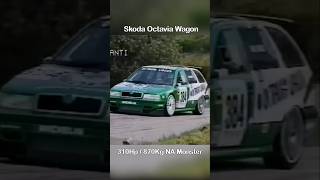 Legendary SKODA Wagon 9.000Rpm HillClimb Monster 🔥