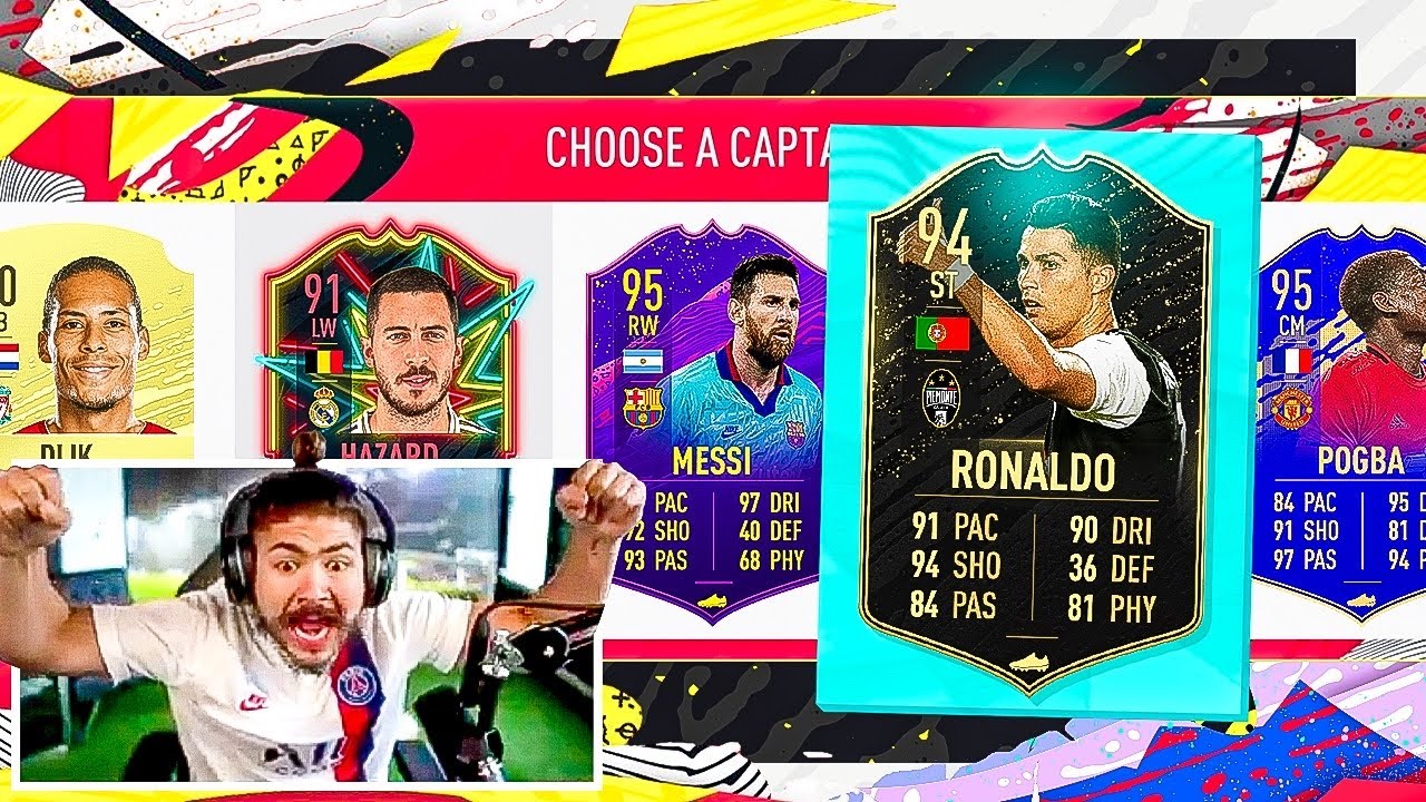 My Best Fut Draft On Fifa Messi Ronaldo Youtube
