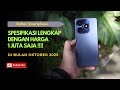 Desain Keren Harga Murah! Ini HP 1 Jutaan yang Terlihat Premium Banget!! RAM besar, layar lebar !!!