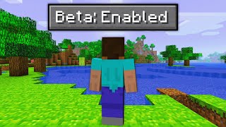 breaking minecraft with ancient bugs | minecraft beta