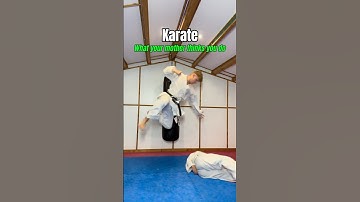What everyone THINKS karate is…