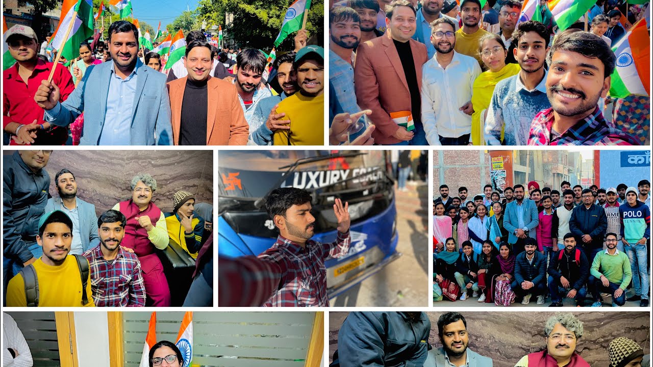 देश के लिए हरियाणा के Ics के युवा निकले पूरे सोनीपत की यात्रा पर 🫡🫡 (सोनीपत + हांसी +नारनोंद +)