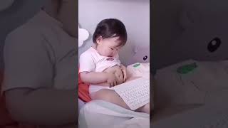 Baby Squeezing Belly