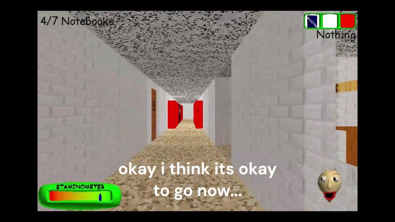 Baldi's Basics Classic Remastered Glitch Style Guide/Gameplay - YouTube