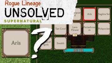 Rogue Lineage Unsolved | The Secret Spell