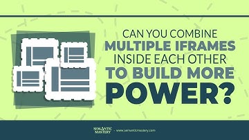 Can You Combine Multiple iFrames Inside Each Other To Build More Power?