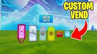 Free Custom Vending Machine Setup Tutorial (UEFN) 🔥