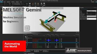 MELSOFT Gemini Machine Simulation for Beginners