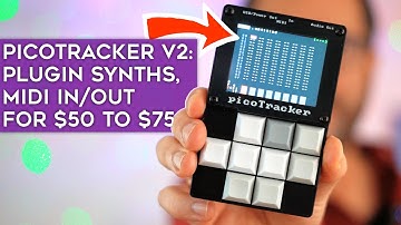 picoTracker v2 - DIY sampler, plugin synths and MIDI tracker / sequencer - walktrough and tutorial!