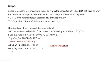 DME II NUMERICAL 2  ON HELICAL GEAR DESIGN
