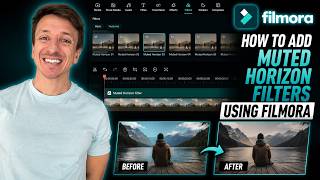 How To Add Muted Horizon Filters Using Filmora screenshot 1