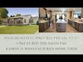 LARGEST! Triple Wide Modular Home Manufactured Home Tour Real Estate