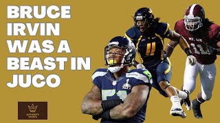 Bruce Irvin was a beast at Mt.Sac
