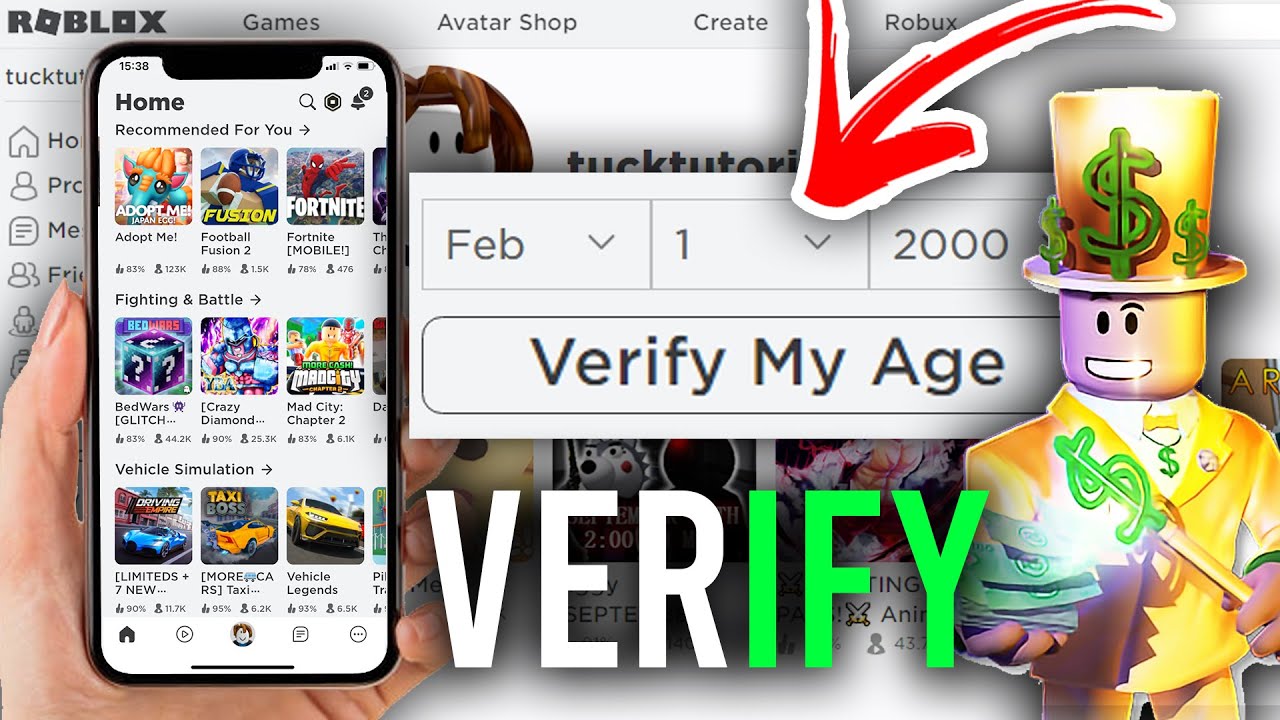 How To Verify Your Age On Roblox Full Guide Youtube