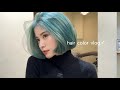 日常vlog|New hair color👽