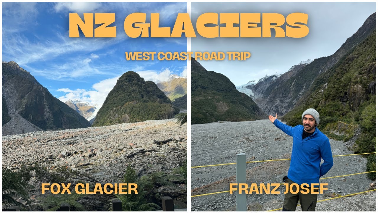 FRANZ JOSEF AND FOX GLACIER- SOUTH ISLAND WEST COAST ROAD TRIP