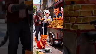 MILLIONAIRE CAT IDEA #cat #catstory #shortfilm #catlovers