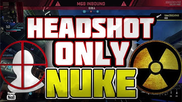 HEADSHOT ONLY MGB NUKE | Modern Warfare 2 | Nuke Challenge