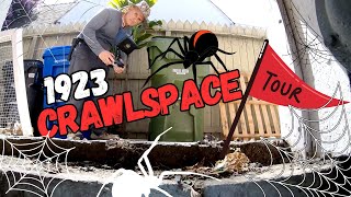 1923 Crawlspace Tour | Whats In Your Crawlspace | Inspection Defects by Home Inspection Authority 1,161 views 6 months ago 11 minutes, 58 seconds