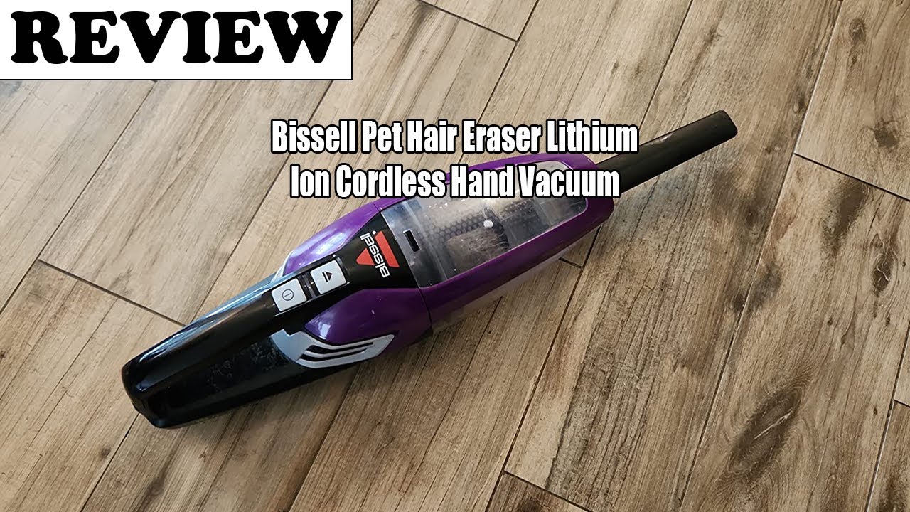 Bissell Pet Hair Eraser Lithium-Ion Cordless Hand Vacuum