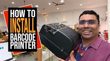 How to install Barcode Printer and Barcode setting /Barcode Printer Error