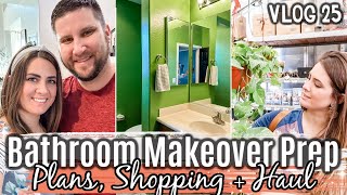 VLOG 25 - BATHROOM MAKEOVER PREP + Shop With Me, Costco Haul &amp; Amazon Haul