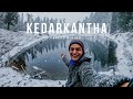 Kedarkantha speed hike  best winter trek in india