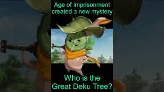 Who is the Great Deku Tree in the Wild Era? #zelda #ageofimprisonment #korok