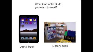 Making a talking choice board on Book Creator on the iPad
