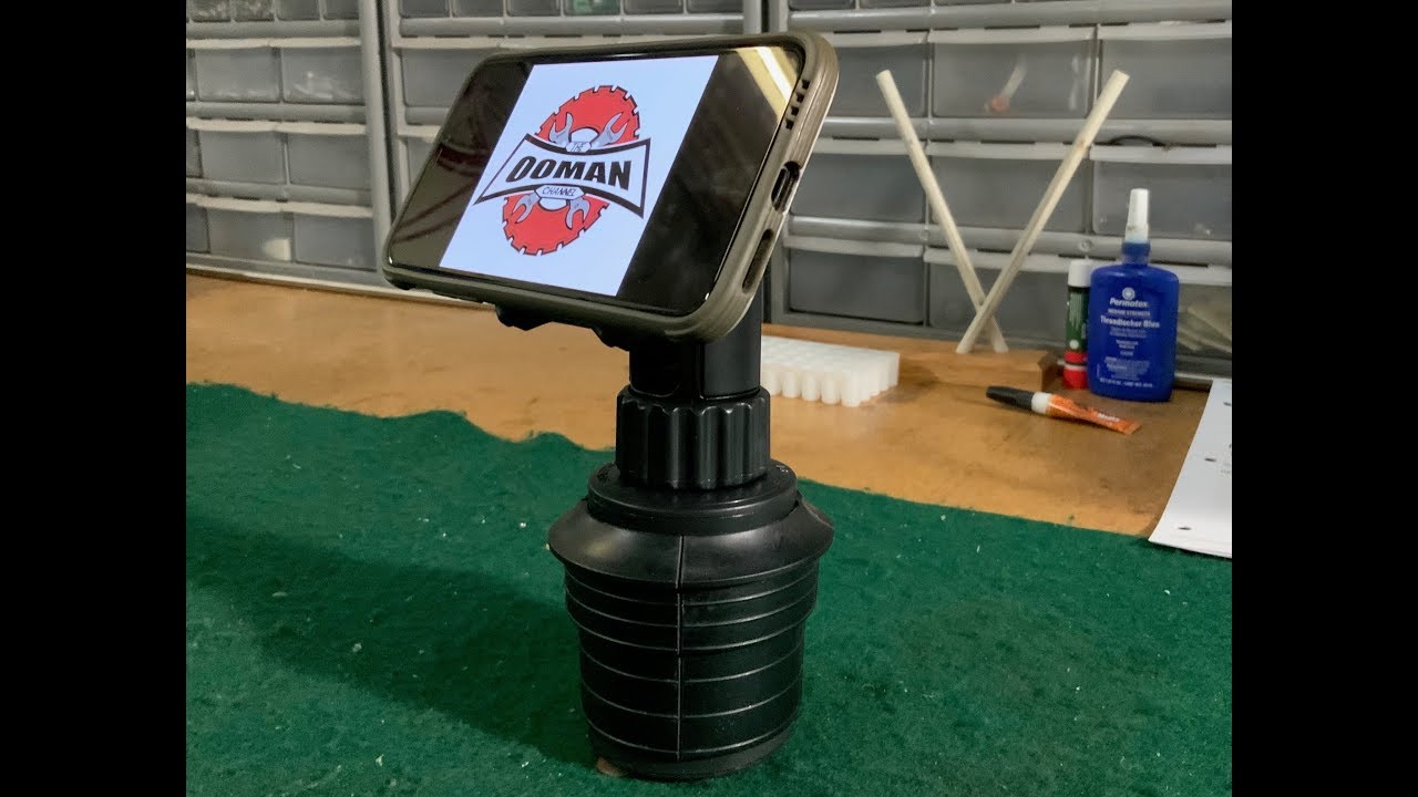 Tough Tech Cup Mount Phone Holder YouTube