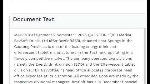 MAC 3701 ASSIGNMENT 2 SEMESTER 1 2026 WELL ELABORATE ANSWERS (12pages)