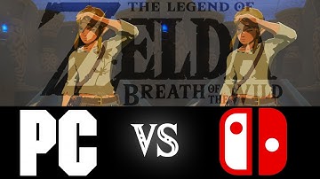 Nintendo Switch vs PC | Zelda Breath of the Wild (Round 1)