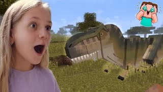 МОД НА ДИНОЗАВРОВ🦖🦕~ Minecraft🌳