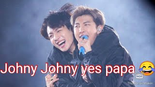 Bts Funny Edit On Johny Johny Yes Papa
