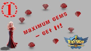 Top War: Get Gems Fast - 5000+ a Week FREE (Foundations Ep.2)