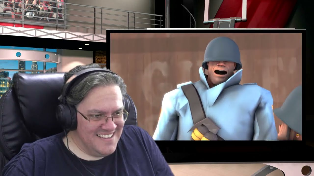 Realistic TF2, Meet the FAILING Soldier Reaction