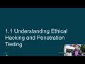 Module 1: Introduction to Ethical Hacking and Penetration Testing